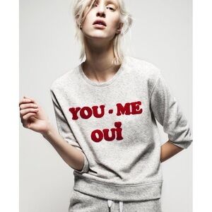 Zoe Karssen - YOU,ME,OUI - Box Fit Dropped Shoulder Sweat